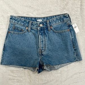 New denim jean shorts